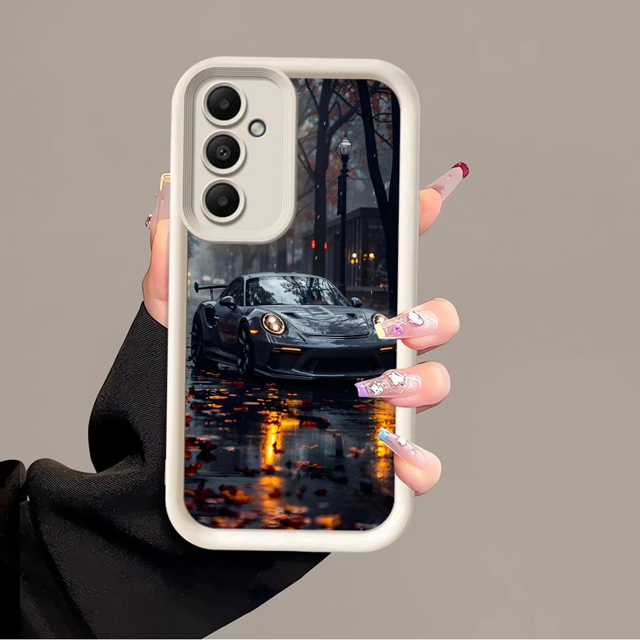 Street Supercars Case for Samsung Galaxy A53 A54 A55 A06 A51 A35 A73 A25 A15 A72 A71 A52 Soft Cover Galaxy A25