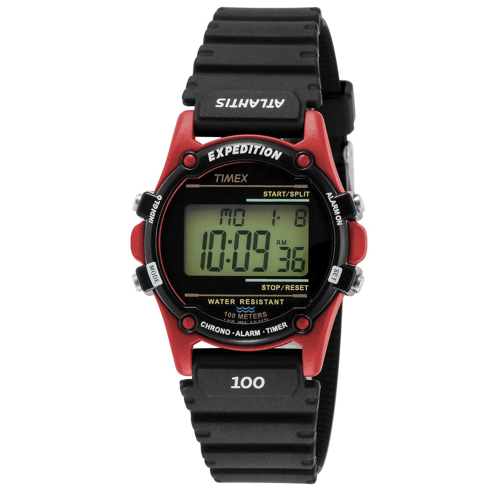 

TIMEX Atlantis 100 Red TW2U91500 Оригинальный продукт красный