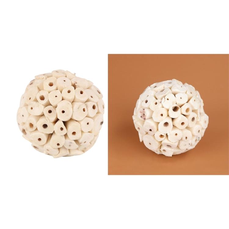 Parrots Natural Grass Balls Toy Cage Hanging Balls Lovebirds Tearing Biting Toy