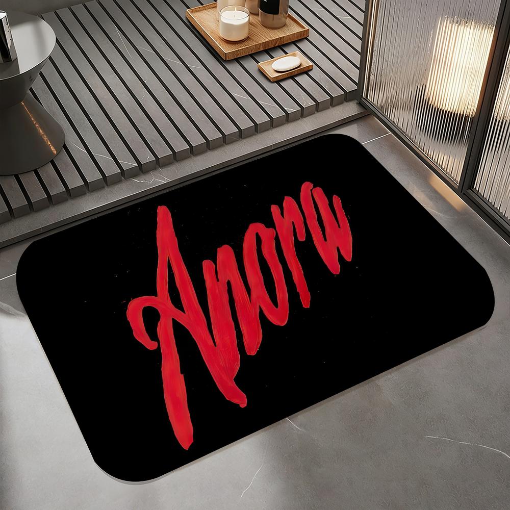 Fashion A-Anora Floor Mat Diatomite Bath Mat, Quick Dry Absorbent Non-Slip Door Mat 50cm x 80cm