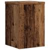 Vidaxl Podstawki Pod Doniczki, 2 Szt., Stare Drewno, 20X20X30 Cm