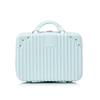 Retro Suitcase Set: 14" Women's Cosmetic Bag & 16" Men's Carry-On Luggage Gift Box.