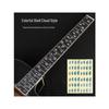 Personalized Guitar Sticker Set: Decorative Fingerboard and Panel Protectors for Acoustic and Electric Guitars.