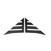 Carbon Fiber Car Accessories Front Fender Panel Modified Exterior Trim Cover Soft Sticker For Toyota Tundra Sequoia 2007-2013