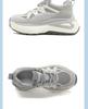 Shachi Sport Breathable Mesh Splicing Comfortable and Versatile Thick-Soled Women's Casual Shoes, College Style Dad Shoes