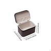 Jewelry Storage Box Bracelets Display Holder for Women Portable Organizer Zipper Closure