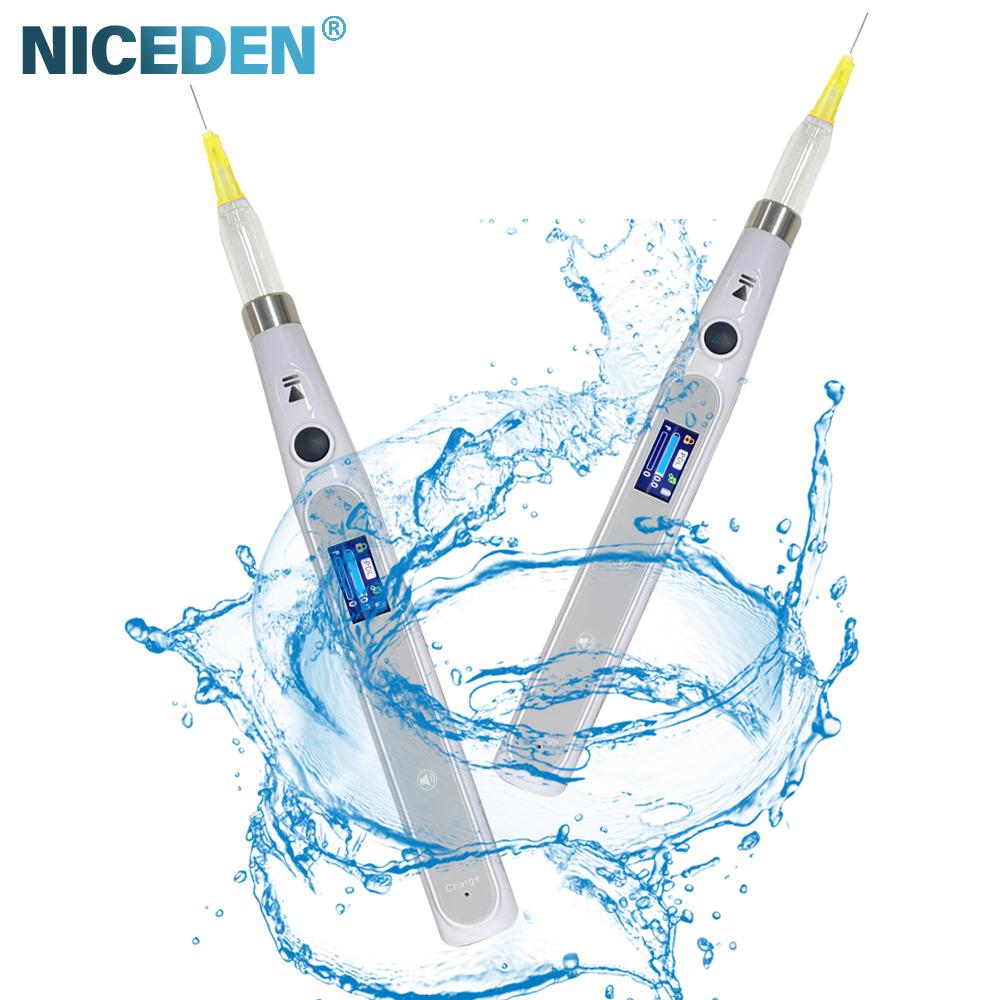 Niceden Portable LCD Display Dental Electric Painless Anesthesia Injector Pen Digital Anesthesia Syringe with Music