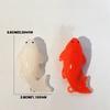 2PCS Color Changing Duck Crab Pig Animal Keychain with Temperature Sensitive Feature for Phones Car Decor Figurines Miniatures