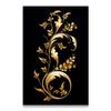 1pcs Canvas Painting Dark Golden Flower Wheat Canvas Painting Decorative Paintings Wall Decor Art Mural Wall Decoration for Home No Frame