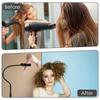 Linkidea Lazy Hair Dryer 360 Degree Rotating Blow Dryer Holder Height Adjustable Hair Dryer Rack with Base for Home Salon Longer Stand, Hands-Free,