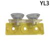 1Pc Fish Tank Coral Rack Fluorescent Coral Frag Clip With Suction Cup Marine Acrylic Coral Frag Holder Aquarium Accessories
