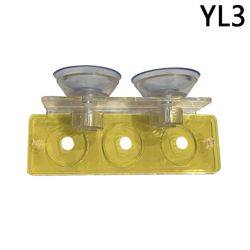 1Pc Fish Tank Coral Rack Fluorescent Coral Frag Clip With Suction Cup Marine Acrylic Coral Frag Holder Aquarium Accessories