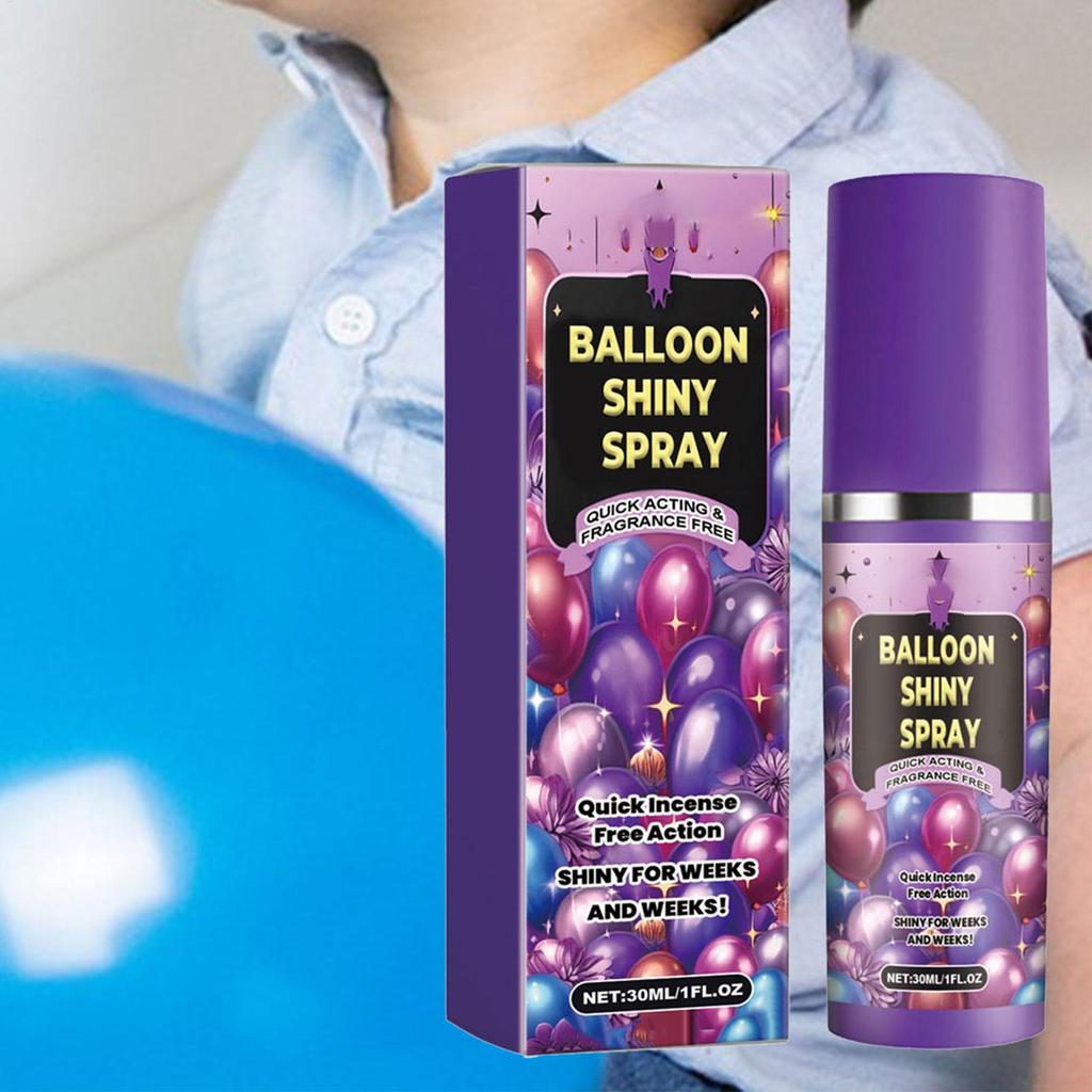 Balloon Spray Balloon Atmosphere Gloss Spray Latex Gloss Spray Surface Texture Gloss Antioxidation Long Lasting Shiny Spray