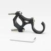 Bike Motorcycle Storage Hook, Adjustable Aluminum Alloy Hanger for Helmets Bags and Gear, Easy Install On Handlebars