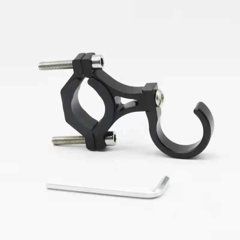 Aluminium Alloy Adjustable Motorbike Hanging Hook - Multifunctional Handlebar/Seat/Helmet Hook чёрный