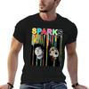 T-shirt Sparks Band T-shirt Base per Outfit Quotidiano