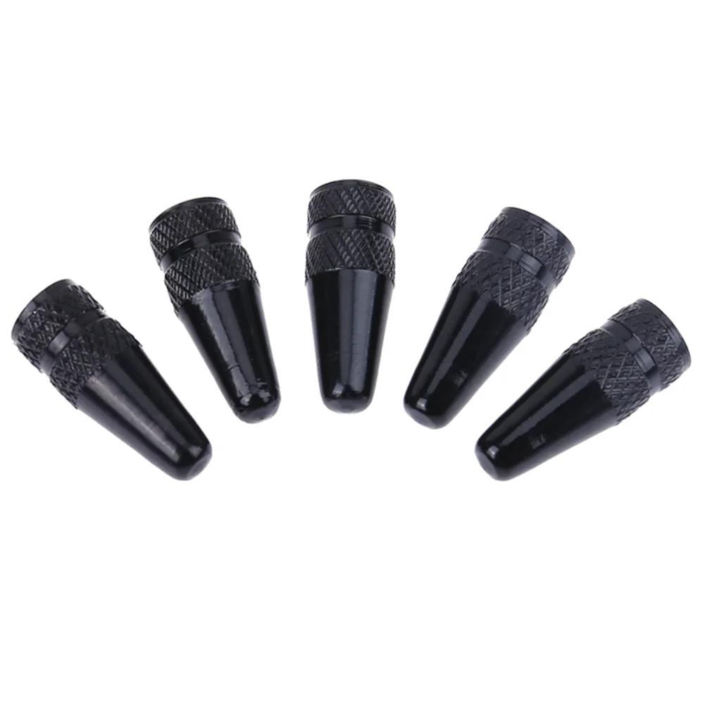 5Pcs Bicycle Presta Valve Caps Aluminum Alloy Cycling Presta Valve Cover Cycling Valve Caps Dust Covers for Bike Tires