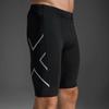 Tutaimjeuyu (Men'S) Core Compression Shorts Black_Ma3851Bblk-Sil