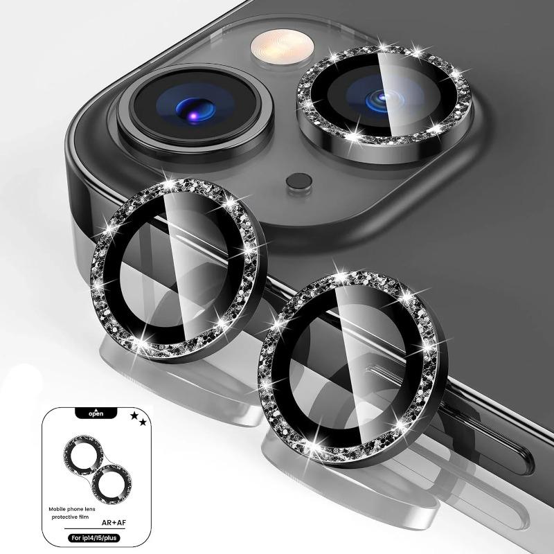 1 Set HD Metalen Camera Beschermfolie Voor IPhone 17 16 15 14Plus 13 Pro Max Krasbestendig Gehard Glas Lensdop Telefoon Accessoires