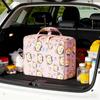 1pc Cute Pattern Storage Bag, Portable Bag with Handles, Moving Home Bedroom Clothing Storage Bag, Home Organization and Storage