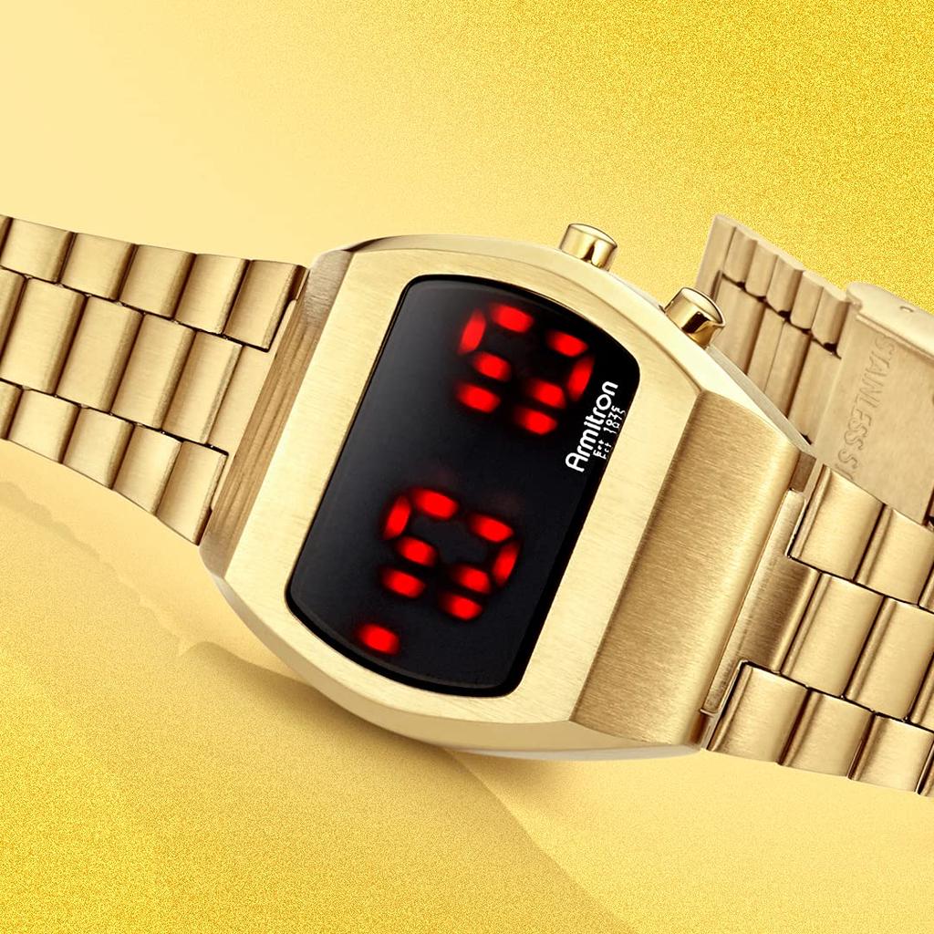 Sports Watch Gold [Armitron Sport] 40/8475BRGP Men's