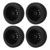 4pcs RC Car Wheel Tire Rubber 110MM Universal 10 Spoke Wheel Tire For Slash 4x4 2WD for Arrma for Redcat for HPI 1 10