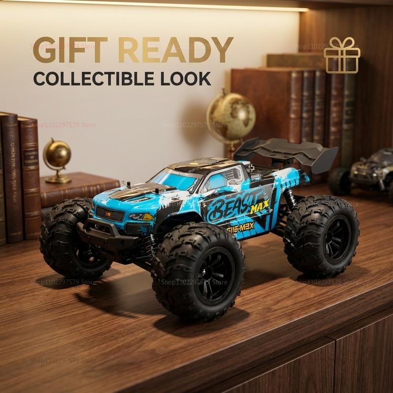 PRO/MAX 1:16 Remote Control Car High Speed 80KM/H 4WD Brushless Off Road Drift RC Racing Vehicle Toys For Kids Adults Outdoor