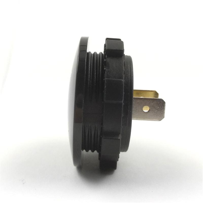 Panel Mount Digital Meter 3-30V with LED Display, 12V 24V Battery Monitor for Motorcycle Boat Car Equipment Use