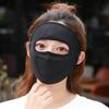 Women’s Anti-UV Breathable Ice Silk Face Mask - Sunshade and Eye Corner Protector 3D Hat