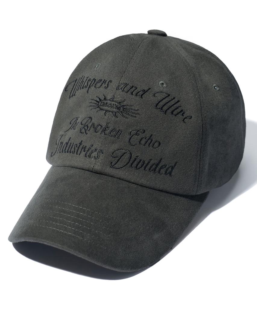 IDWS Whisper Letter Maxi Cap Charcoal