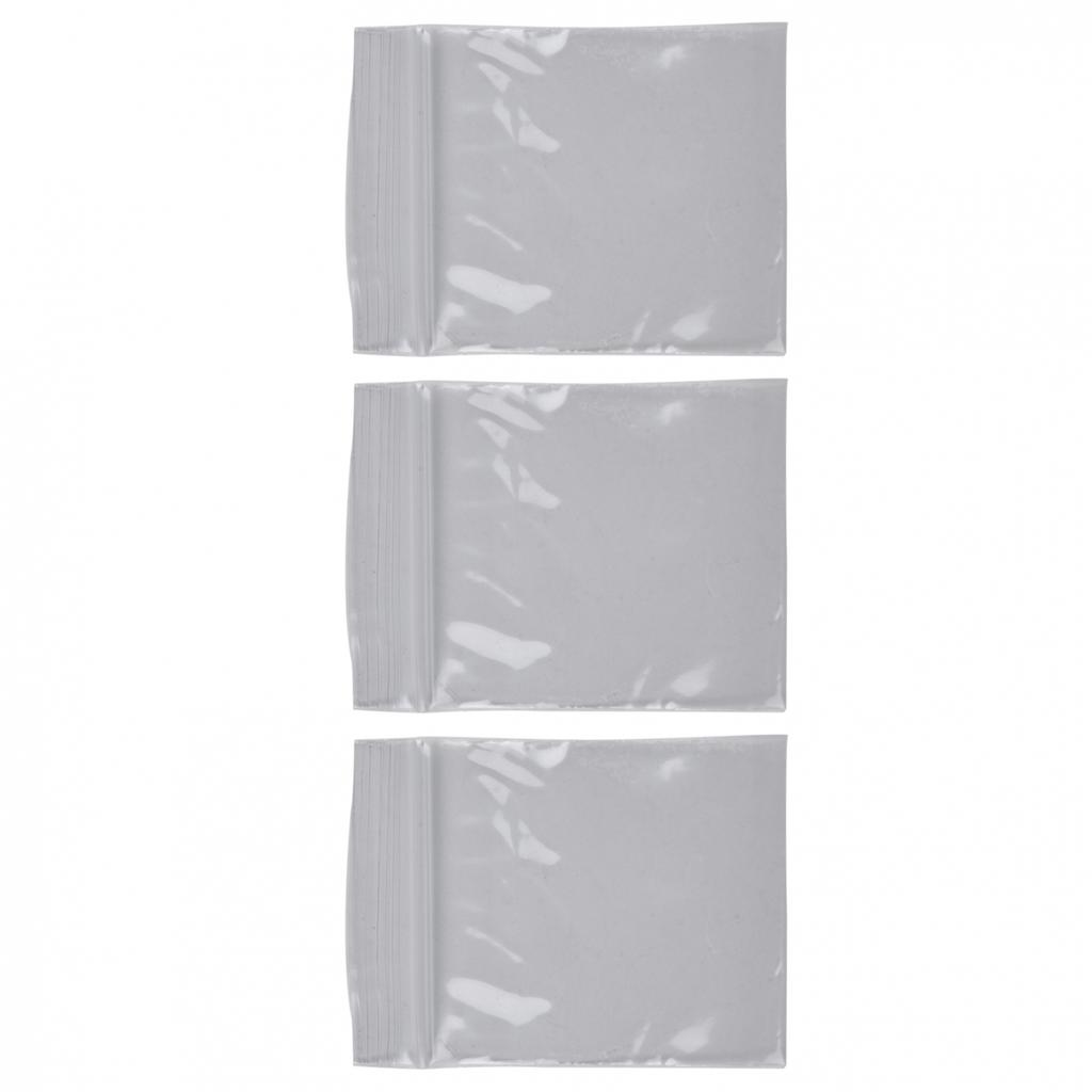 100 Plastic Bag 100pcs 3 Sizes Baggies Baggy Plastic