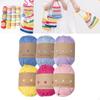 6 -pack Knitting Yarn, Fine Decorative Wool, , Pet Bed, Soft Elastic Basket, 3 Meters Length,