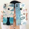6.3" For Vivo V11i Cover Cute Cat Rabbit Protective Shockproof Case Vivo V11i V 11i 1806 VivoV11i Soft Silicone Phone Casing