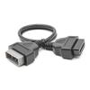 OBDII Extension Cable 14Pin To OBD2 16Pin Female Diagnostics Cable Auto Fault Detectors OBD2 Connector