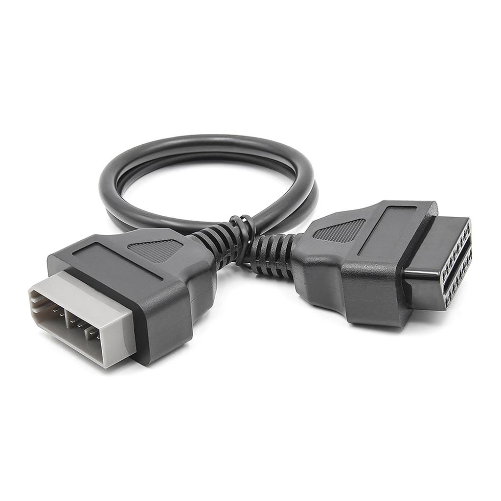 OBDII Extension Cable 14Pin To OBD2 16Pin Female Diagnostics Cable Auto Fault Detectors OBD2 Connector