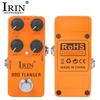 IRIN RS-08 BBD Flanger Electric Guitar Effect Pedal Metallic Flanging Timbre Effects True Bypass Pedals Guitar Accessories