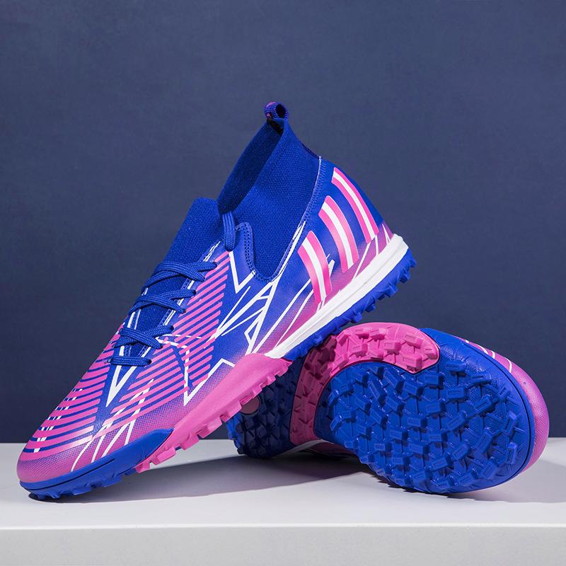 Soccer shoes children's football shoes boys and teenagers students competition training shoes TF broken nails AG long nails sneakers