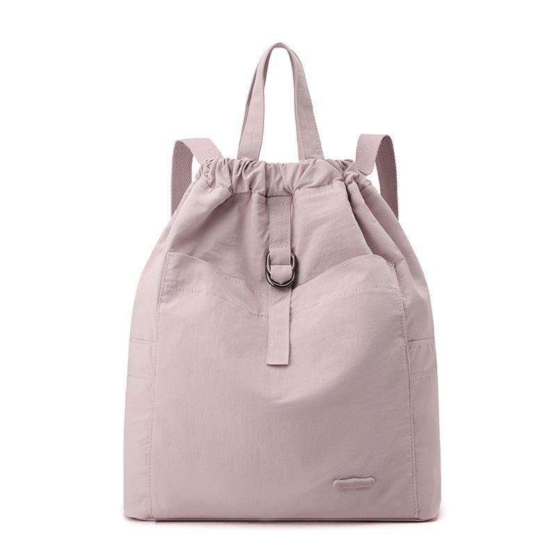 New Fashionable and Versatile Women's Casual Large-capacity Light Commuting Nylon Backpack Women