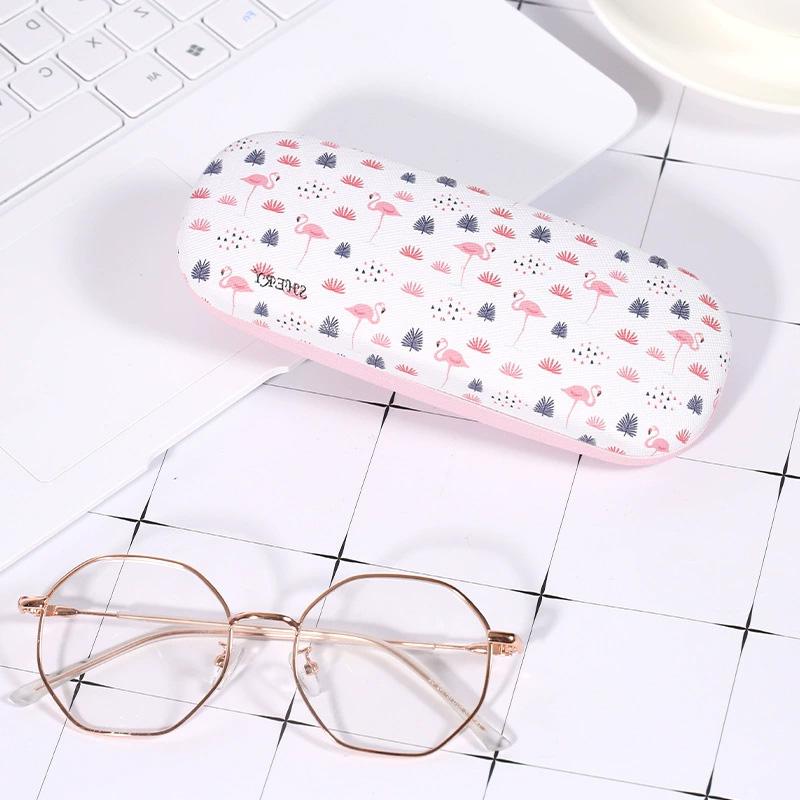 1PC PU Portable Rectangle Fashion Spectacle Cases Smooth Eyewear Protector for Eyeglasses Sunglasses Box