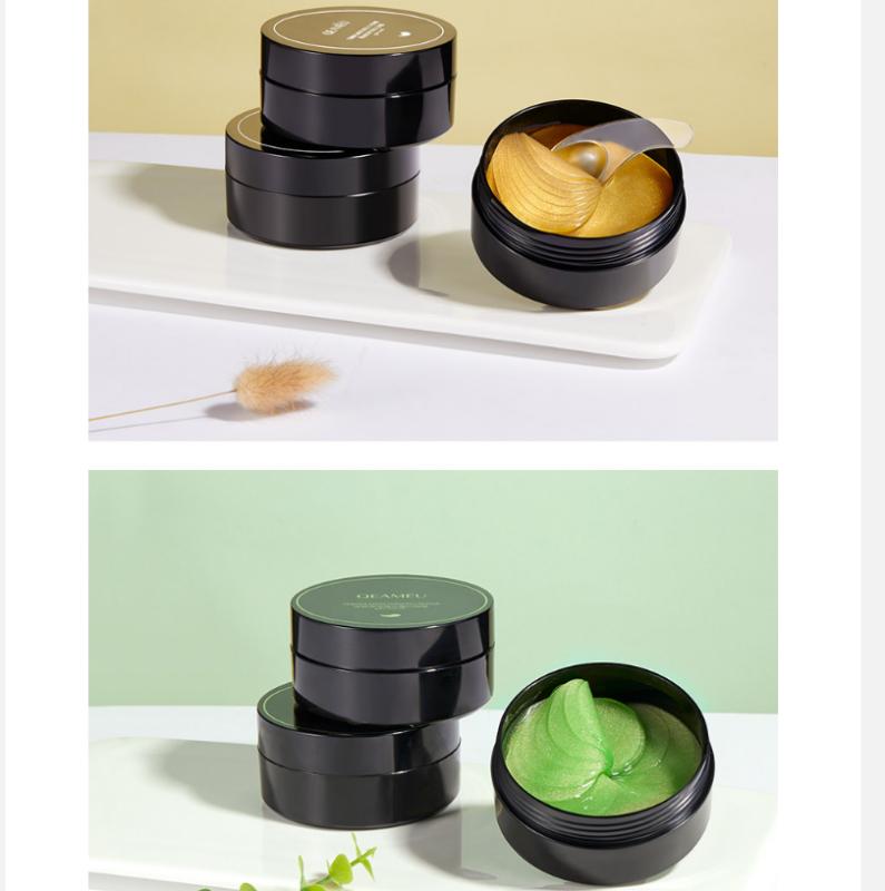 60PCS Collagen Eye Mask Anti Wrinkle Gel Gold Hydrating Eye Mask Moisturizing Fading Dark Circles Eye Patche Moisturizing Eye Mask