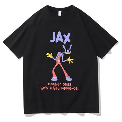 2026 Der Erstaunliche Digitale Zirkus Jax Lila Hase T-Shirt Herren und Damen Sommer Baumwollkleidung Cartoon Mode Kurzärmeliges T-Shirt
