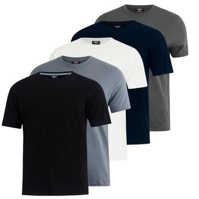 Kandor Herren Dovar T-Shirt (Packung mit 5)