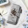 Wild West Skull Printed Long Wallet Retro Style Portable Purse Card Holder Fashion Practical Accessory