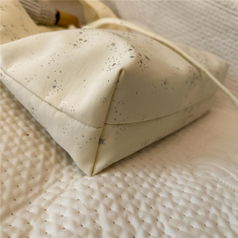 Sac à bandoulière de couleur unie Sac fourre-tout grande capacité pour femme