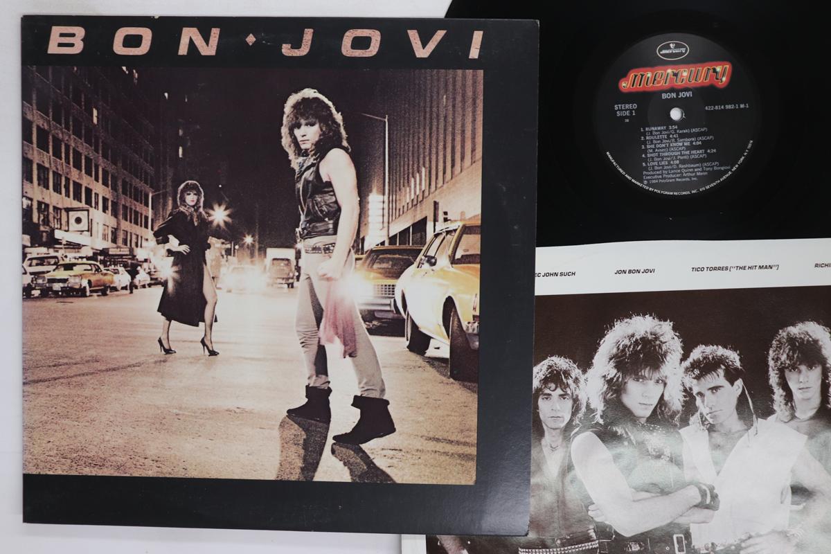 

LP Record BON JOVI Bon Jovi 4228149821M1 MECURY 1984 US Rock Used