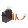 RC Helicopter Metal Gear Servo Black Plastic And Steel RC Helicopter Servo for WLtoys XK K110S K127