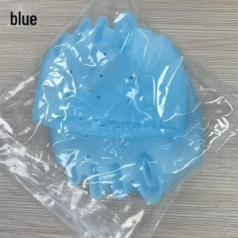 Five-Hole Honeycomb Forefoot Pad with Breathable Silicone for Pain Relief, Toe Correction, Bunion Separation, and Orthotic Support.