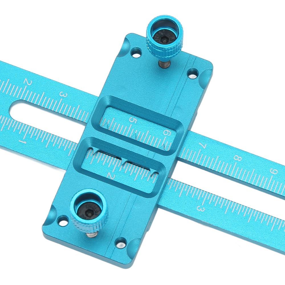 Aluminium Alloy Shock Absorber Synchronizer Ruler for SCX10/CC01 For RC Car