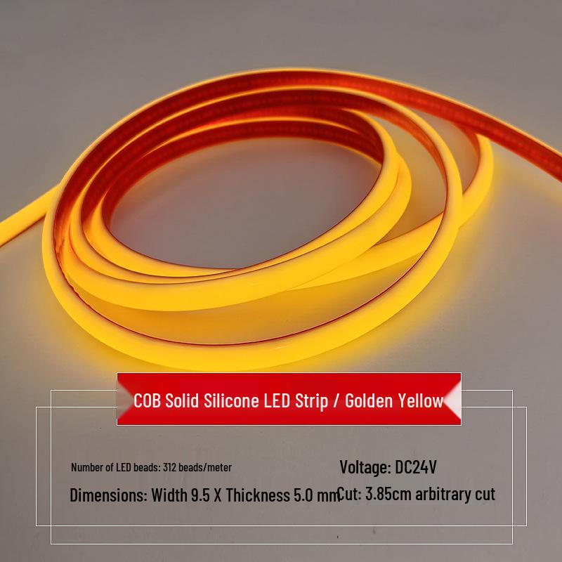 Silicone Waterproof LED Strip Light with Fixing Buckle for Swimming Pools and Fish Tanks