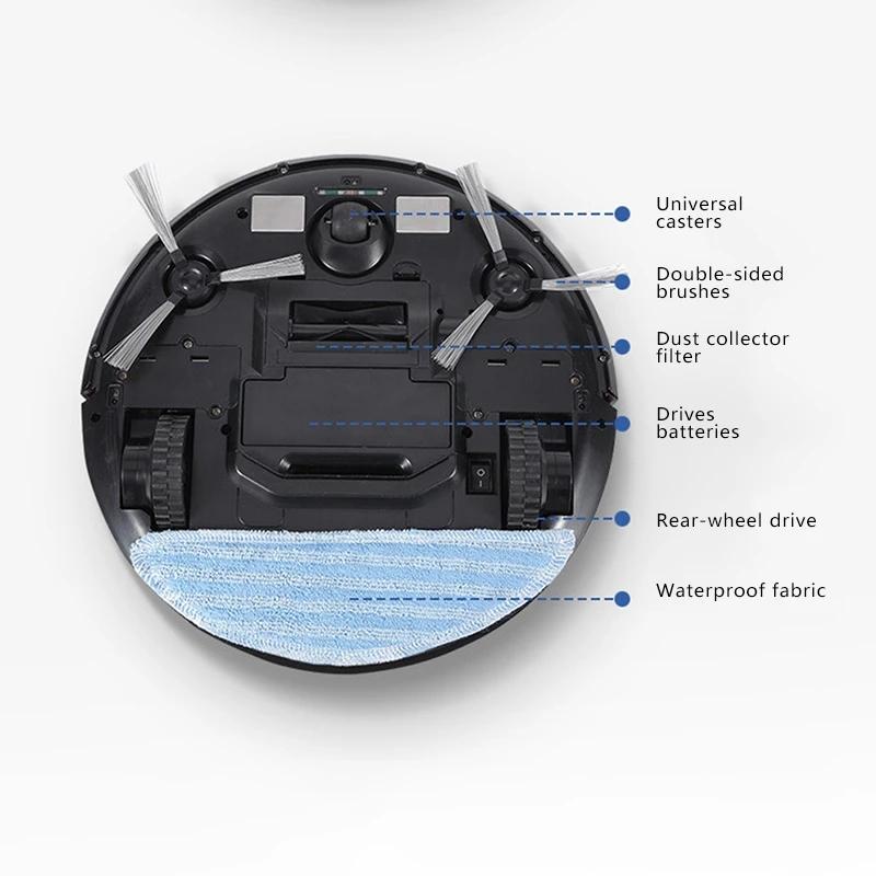 Robot Vacuum Cleaner Automatic Charging Aspiration Drag Intelligent Home Appliance Sweeping Robot Planning Electric Sweeper